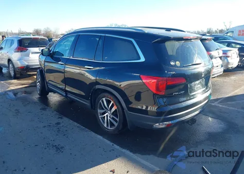 2017 Honda Pilot Elite из США, поврежденный, VIN 5FNYF6H00HB007214